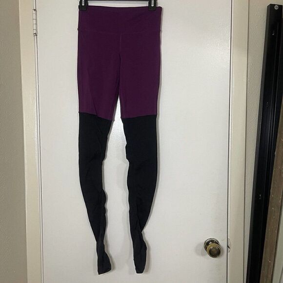 ALO YOGA AIRBRUSH HIGH-WAIST HIGHLIGHT GODDESS PURPLE LEGGING Size XS - Picture 1 of 7